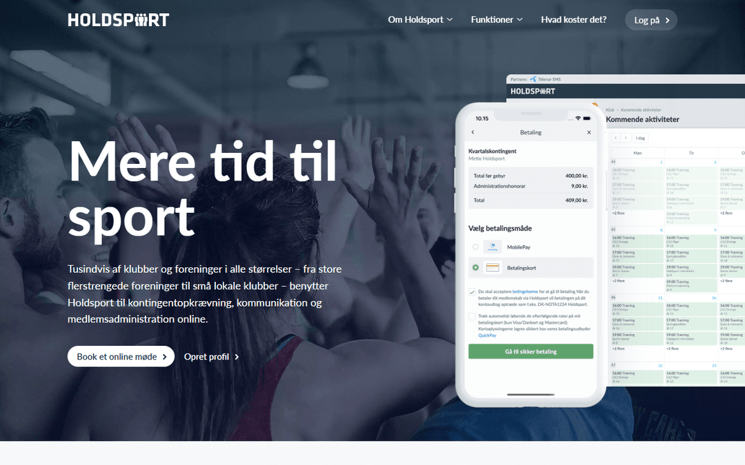 holdsport.dk publisher screenshot