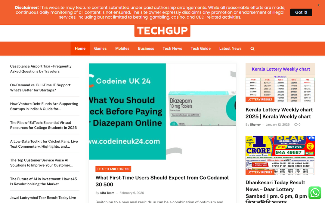 techgup.org publisher screenshot