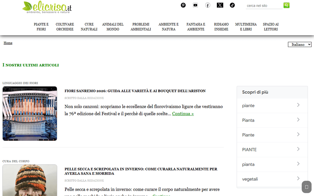 elicriso.it publisher screenshot