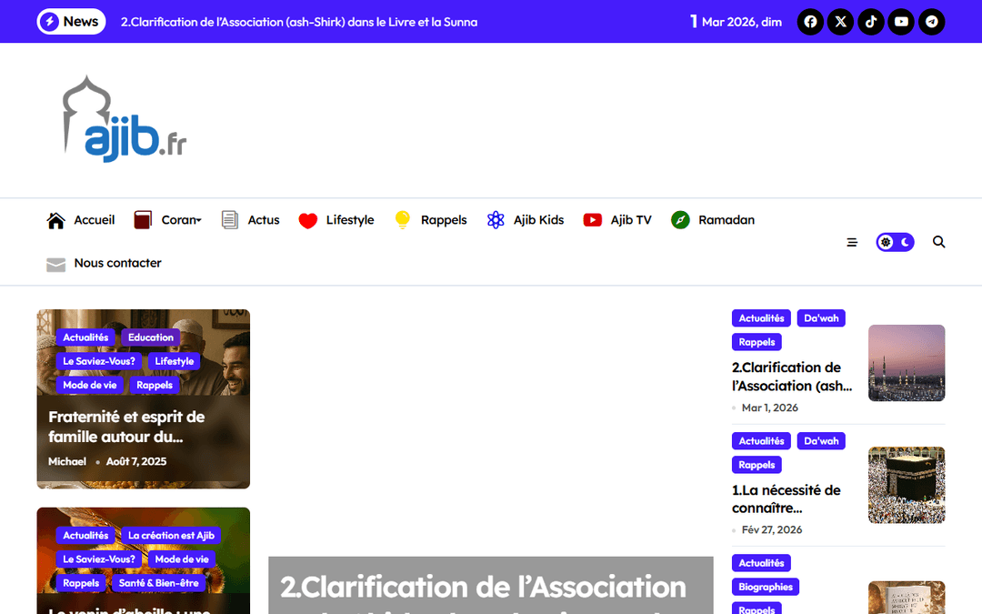 ajib.fr publisher screenshot