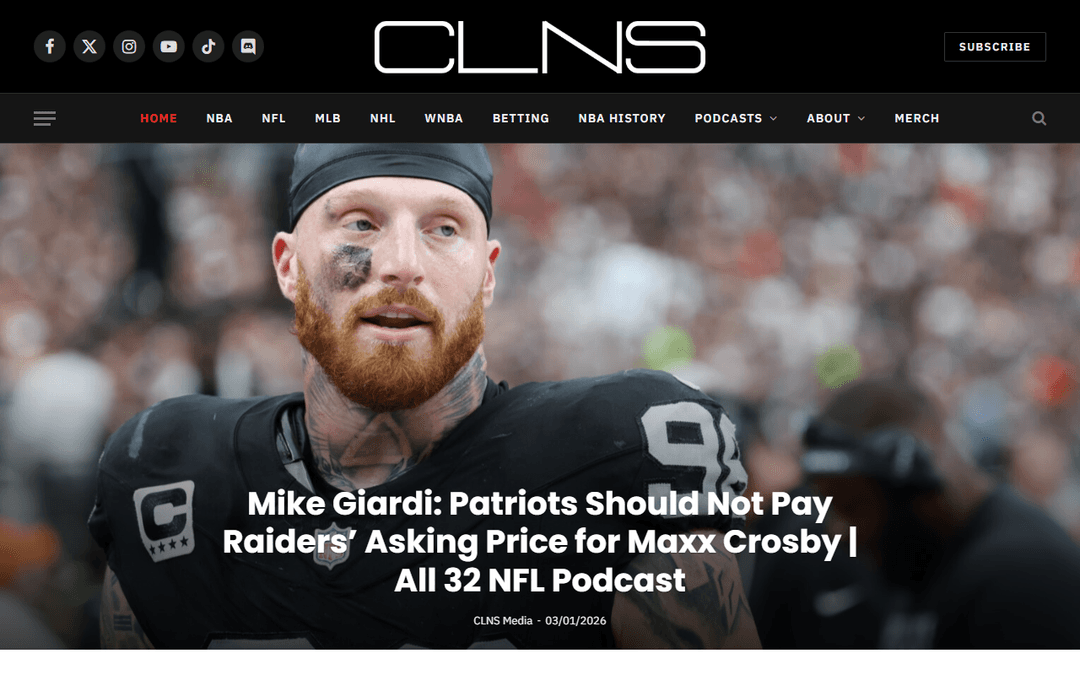 clnsmedia.com publisher screenshot