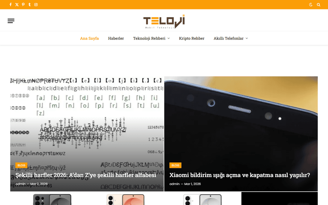 teloji.com publisher screenshot