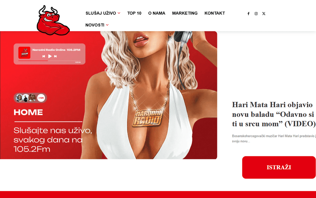 narodni.ba publisher screenshot
