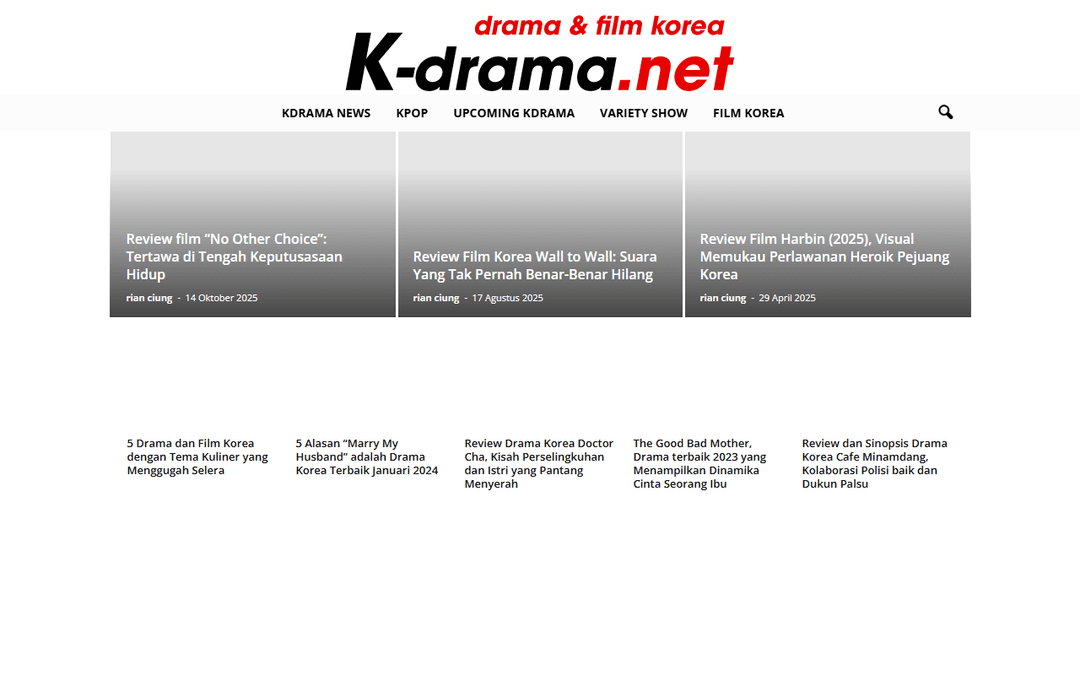 k-drama.net publisher screenshot
