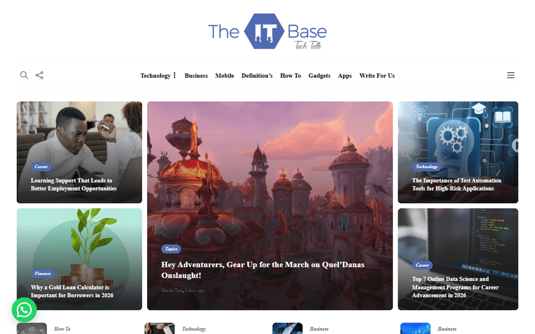 theitbase.com publisher screenshot