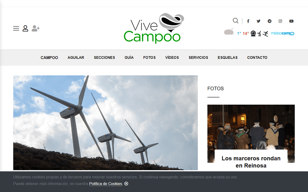 vivecampoo.es publisher screenshot