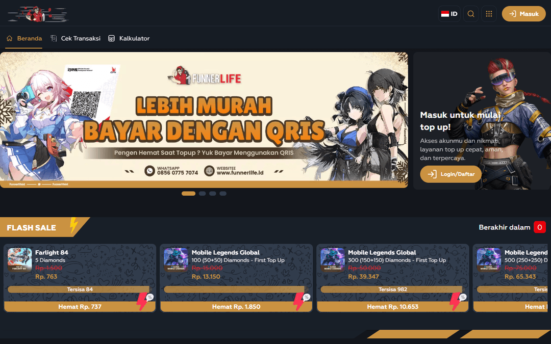 funnerlife.id publisher screenshot