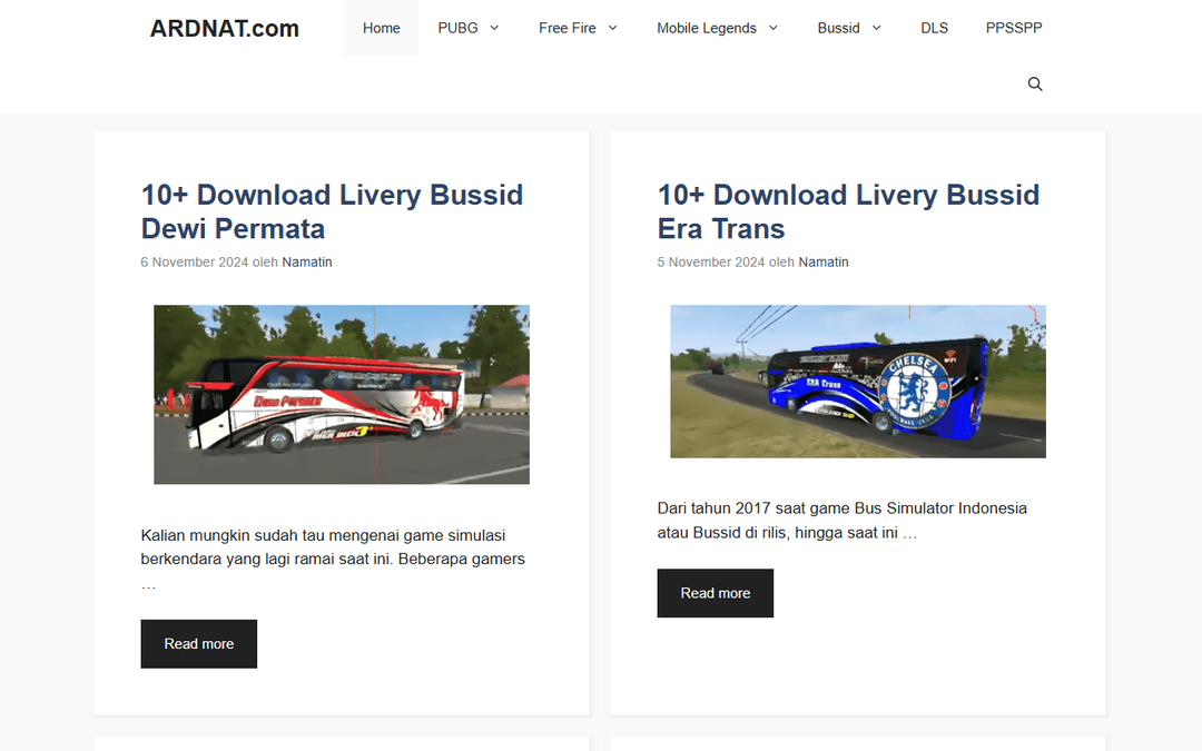 ardnat.com publisher screenshot