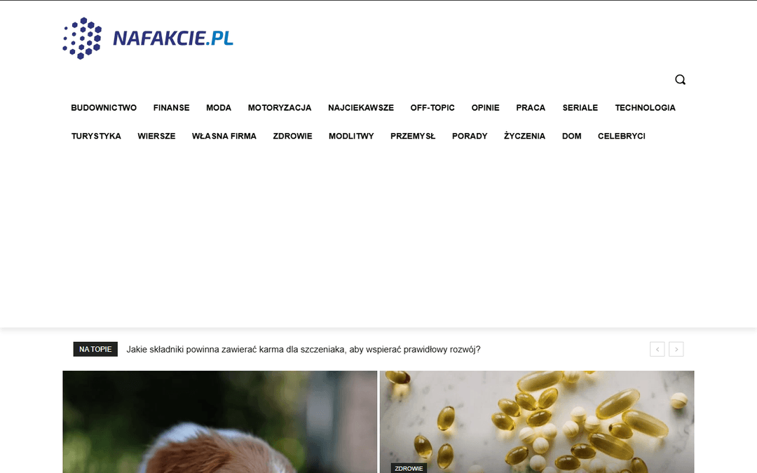 nafakcie.pl publisher screenshot