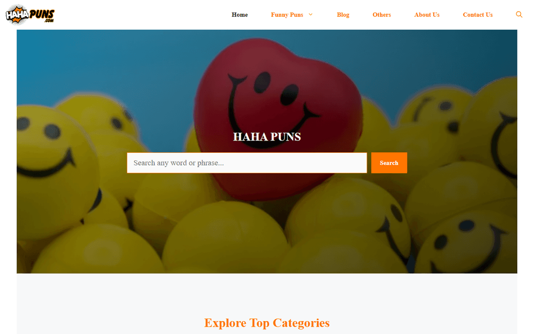 hahapuns.com publisher screenshot