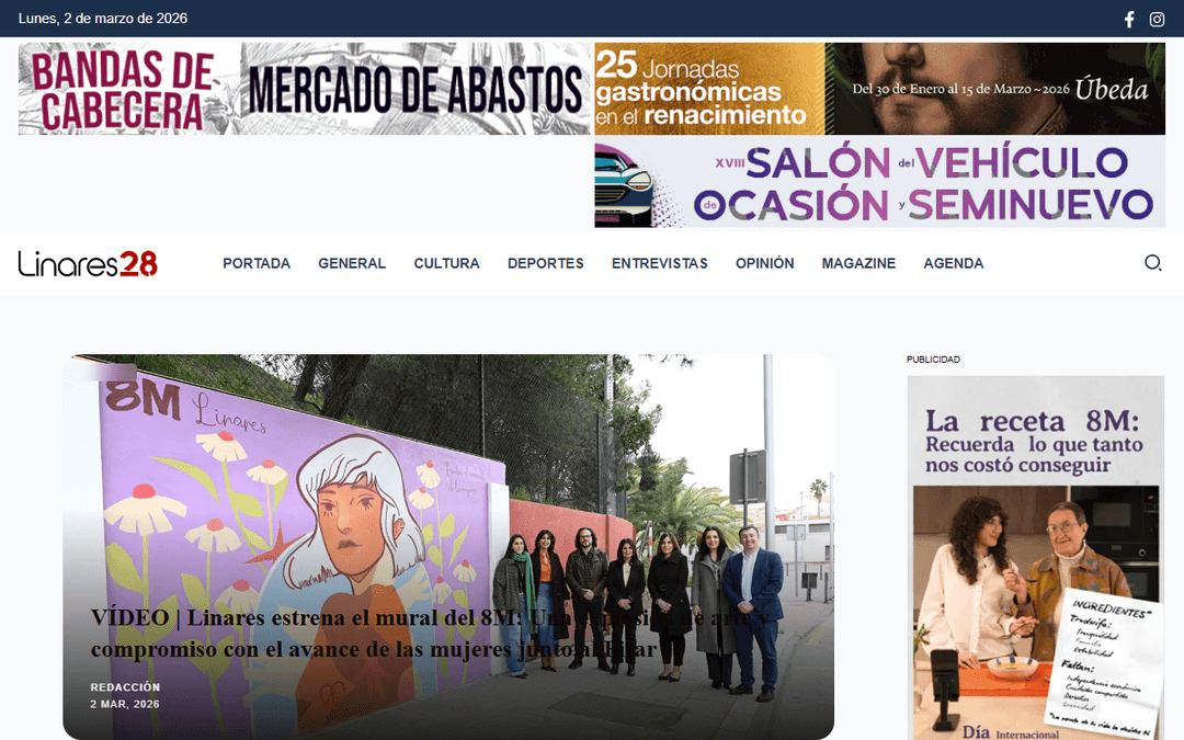 linares28.es publisher screenshot