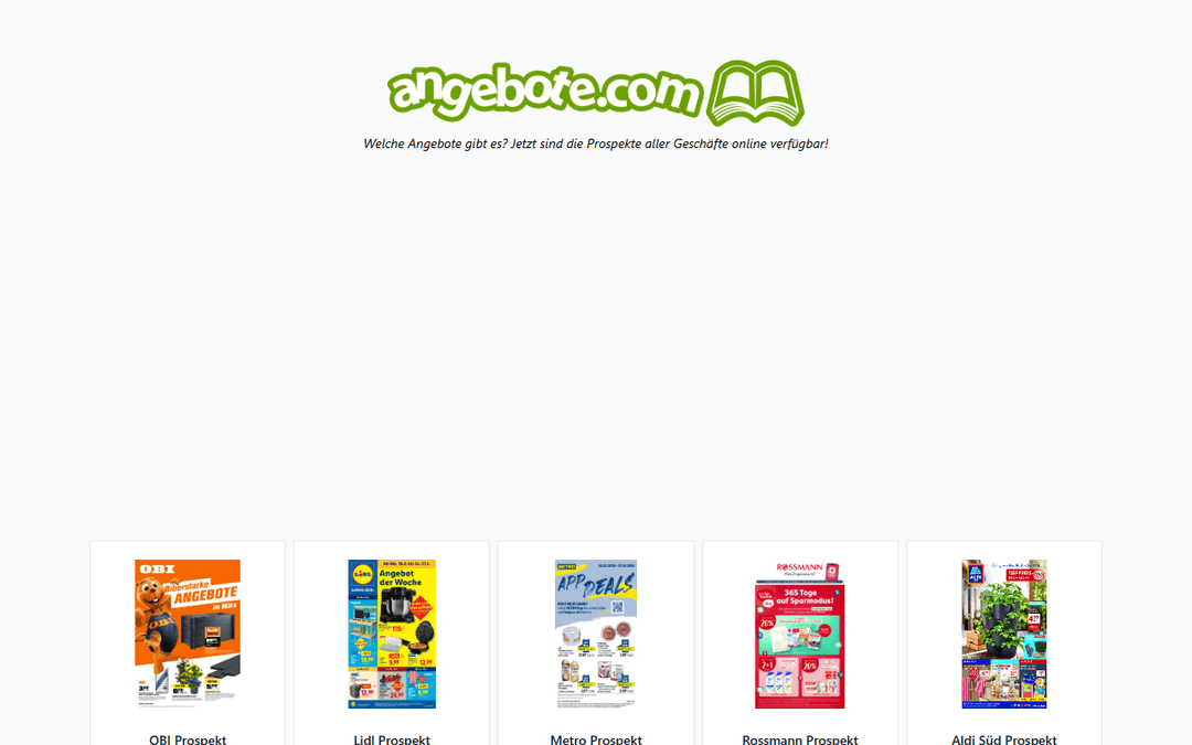 angebote.com publisher screenshot