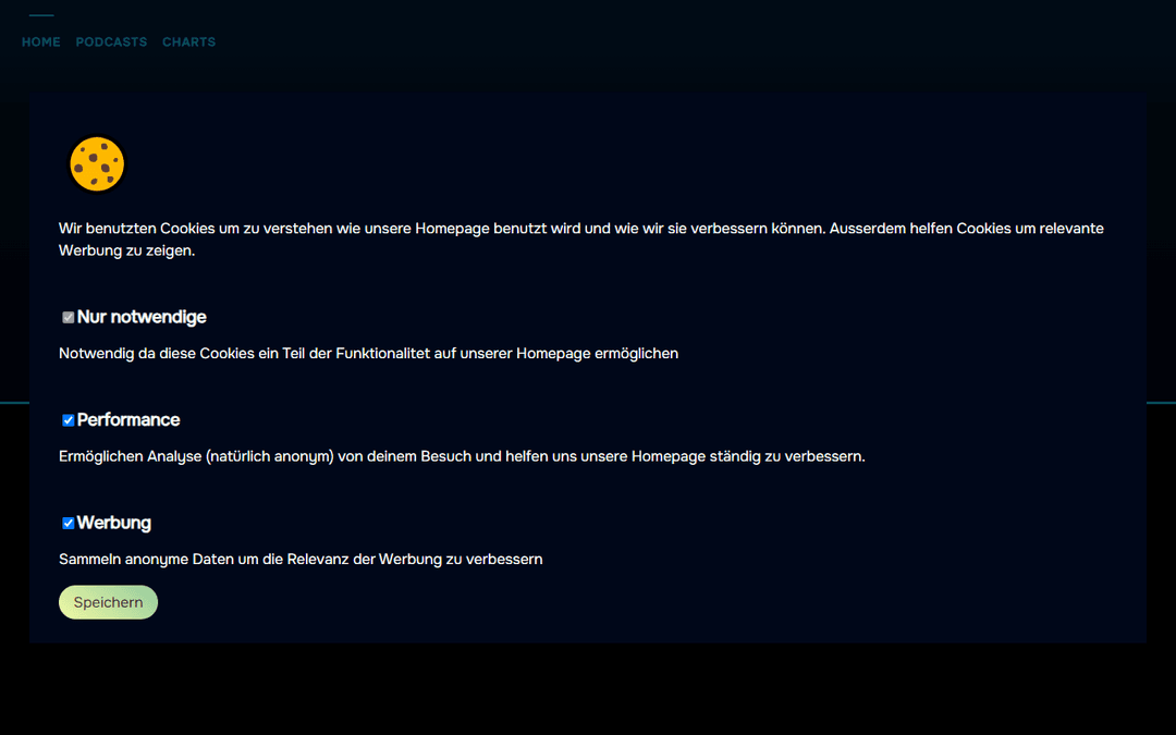 podcast365.de publisher screenshot