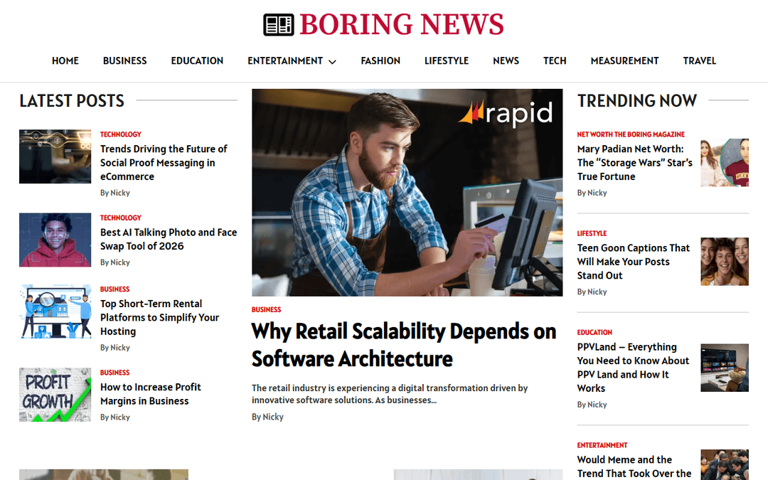boringnews.co publisher screenshot