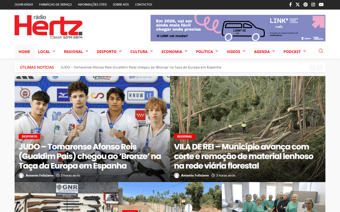 radiohertz.pt publisher screenshot