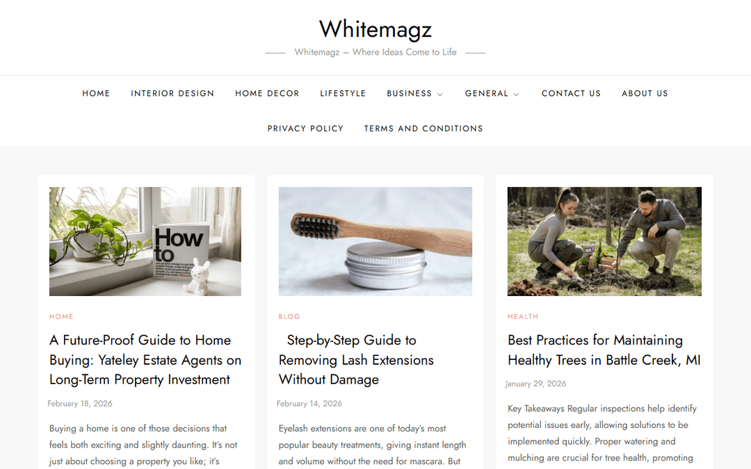 whitemagz.com publisher screenshot
