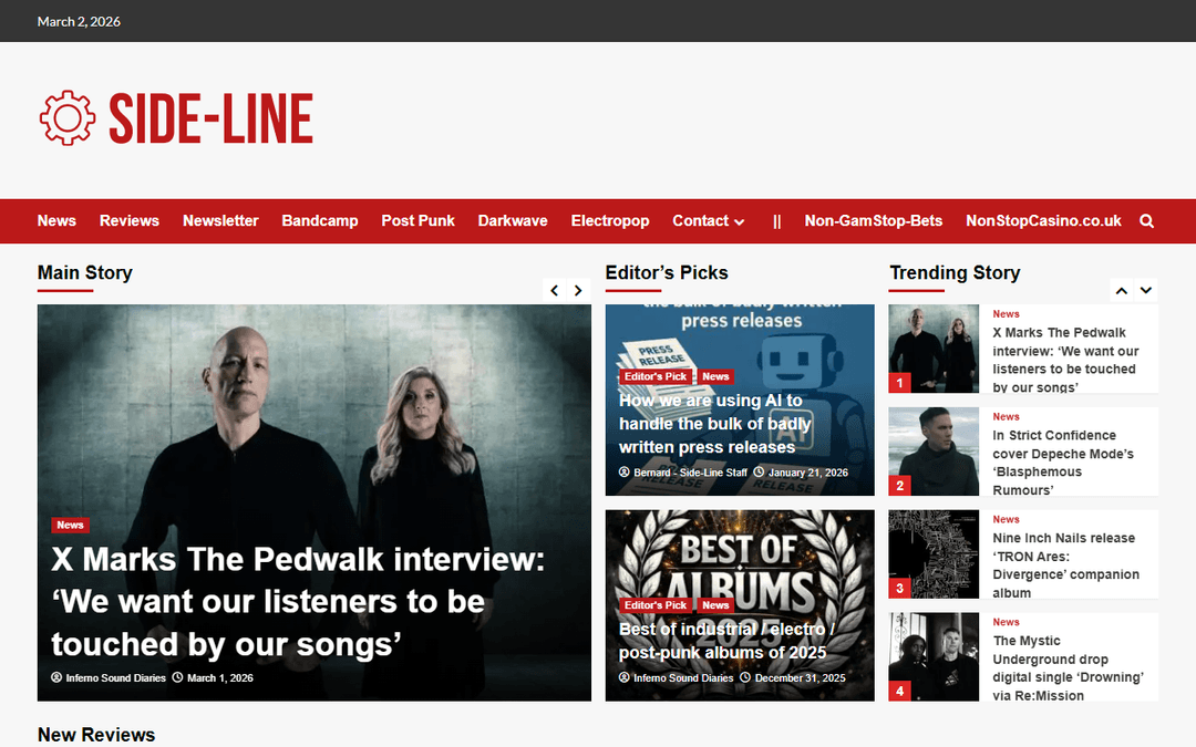 side-line.com publisher screenshot