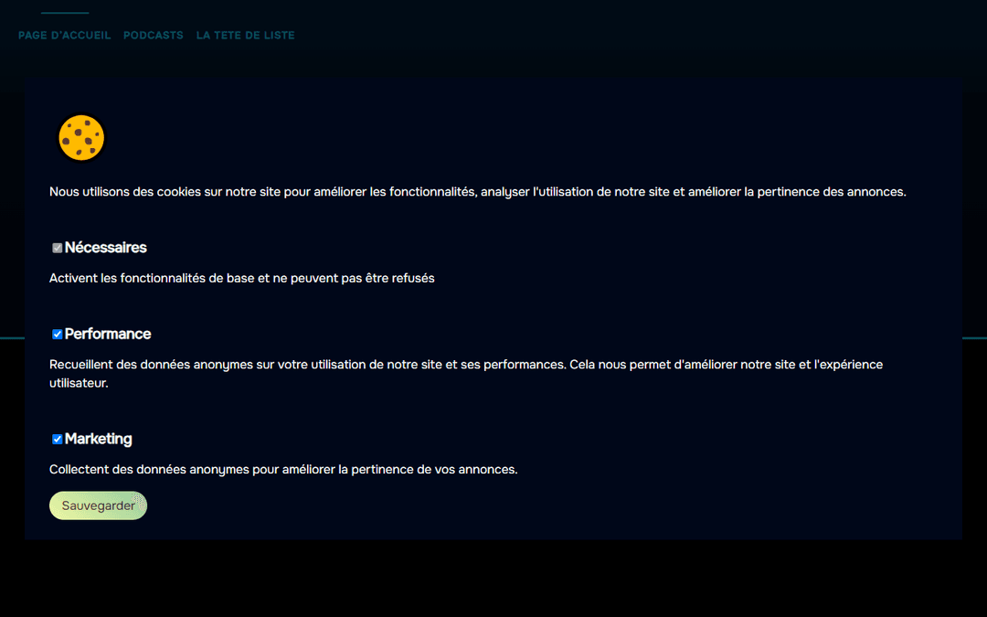 podcast24.fr publisher screenshot