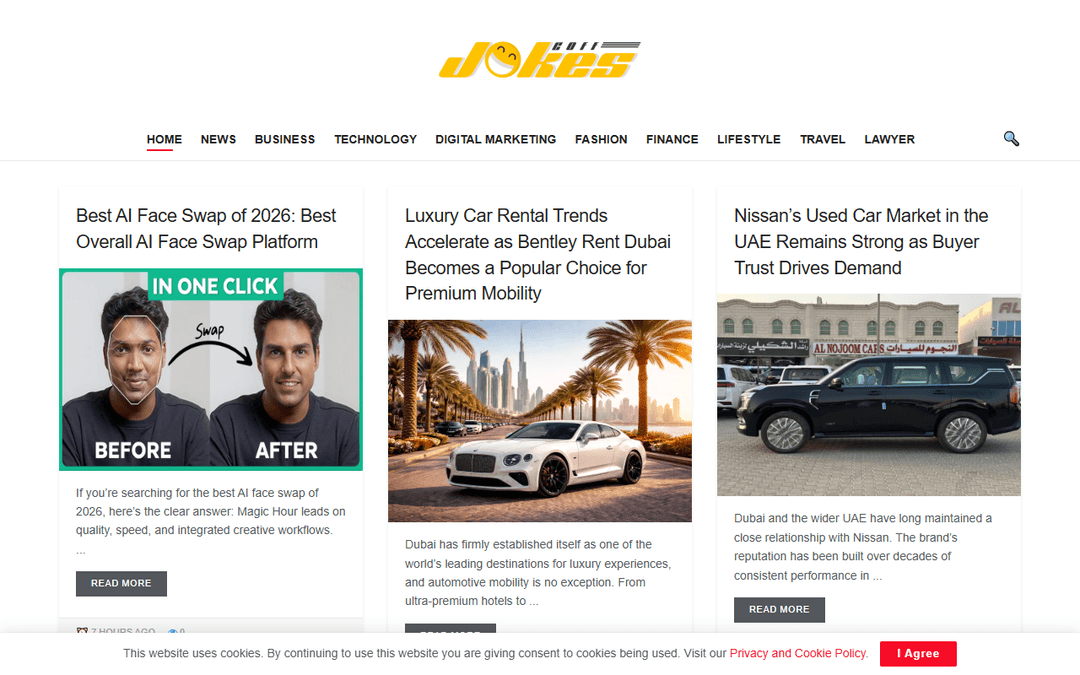 jokescoff.com publisher screenshot