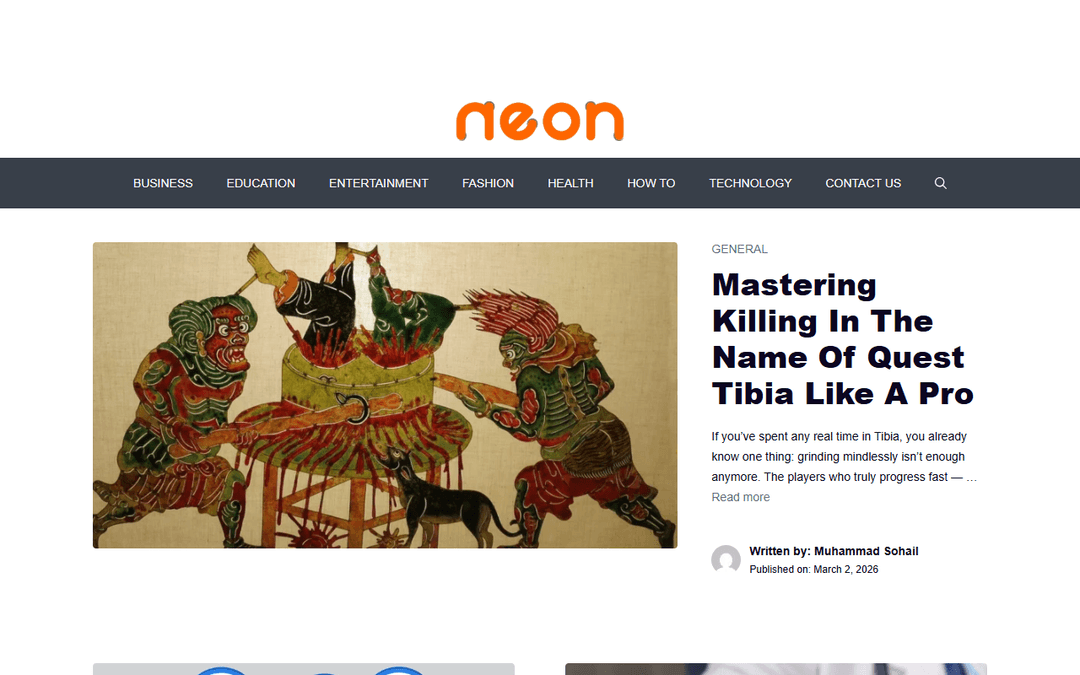 neonjs.com publisher screenshot