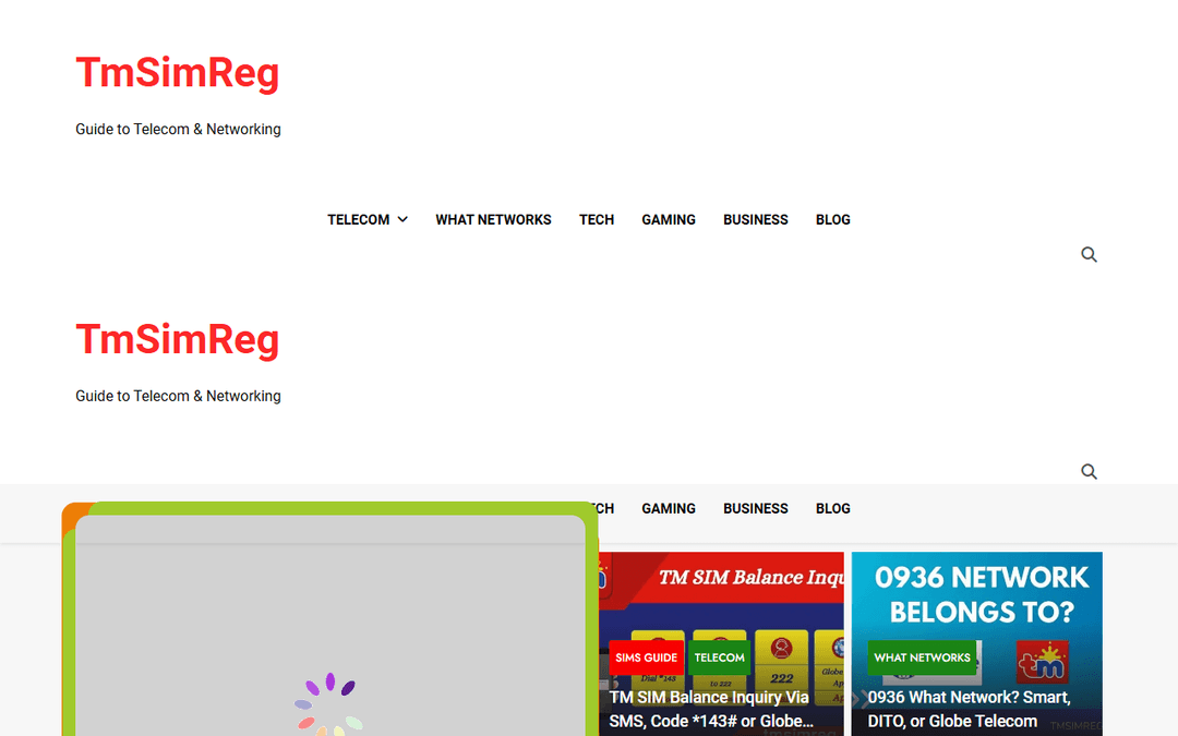 tmsimreg.com publisher screenshot