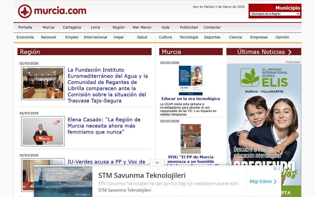 murcia.com publisher screenshot