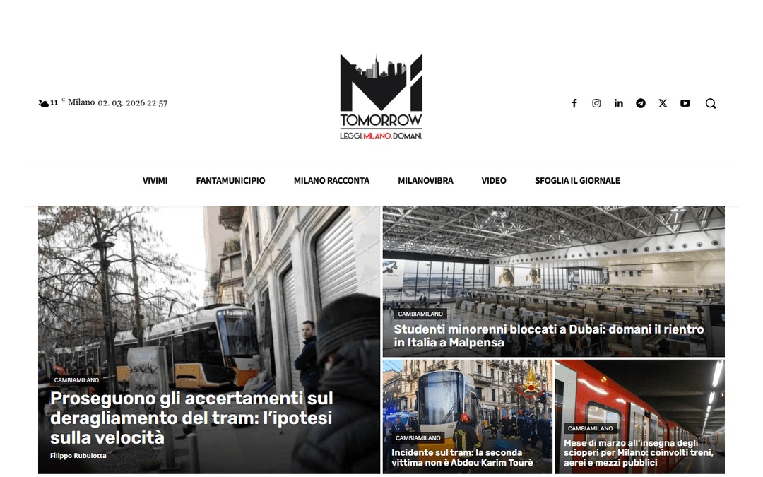 mitomorrow.it publisher screenshot