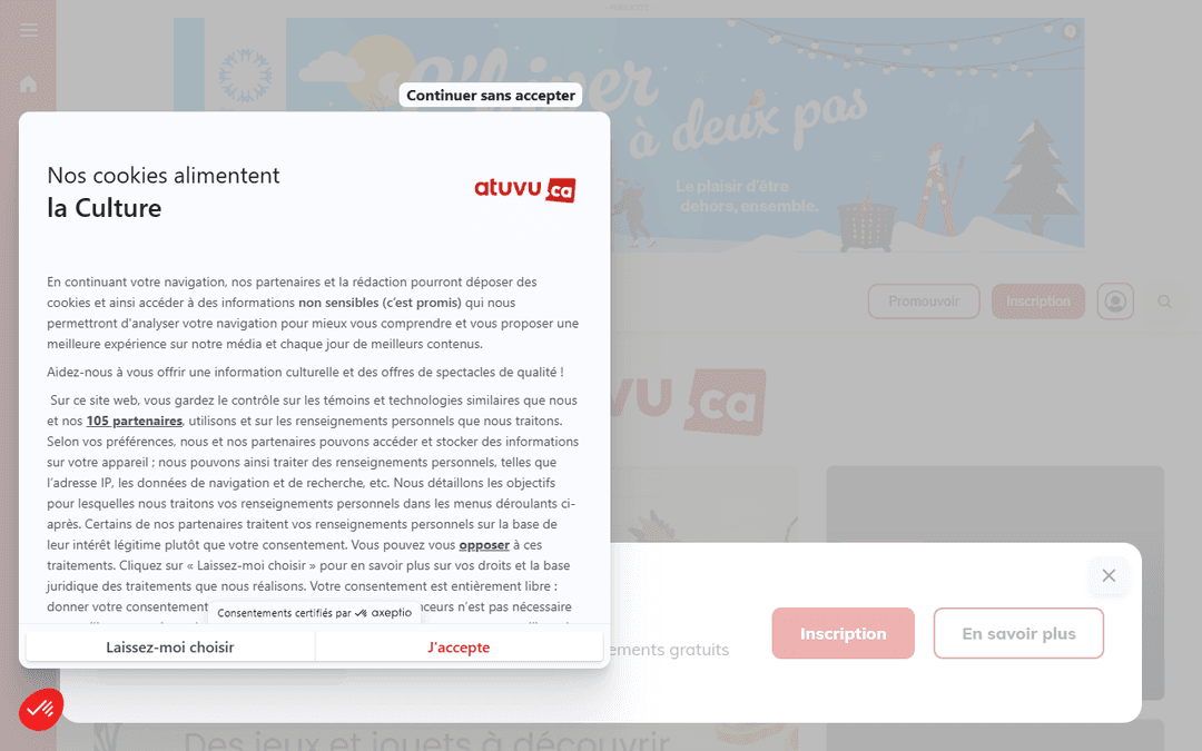 atuvu.ca publisher screenshot