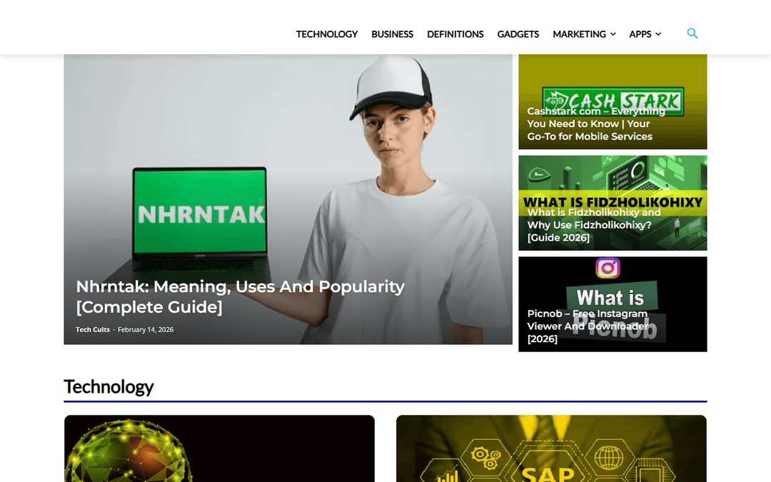 techcults.com publisher screenshot