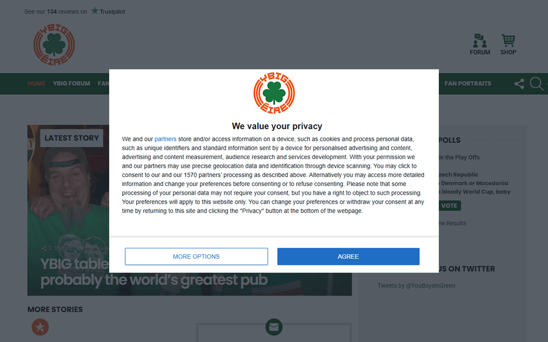 ybig.ie publisher screenshot