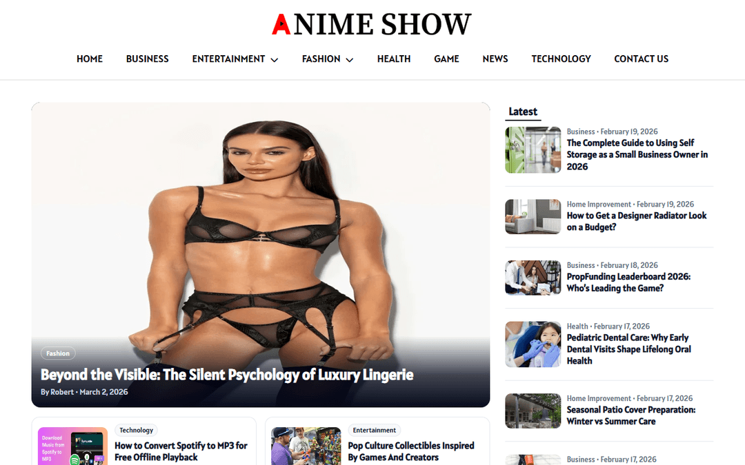 animeshow.io publisher screenshot