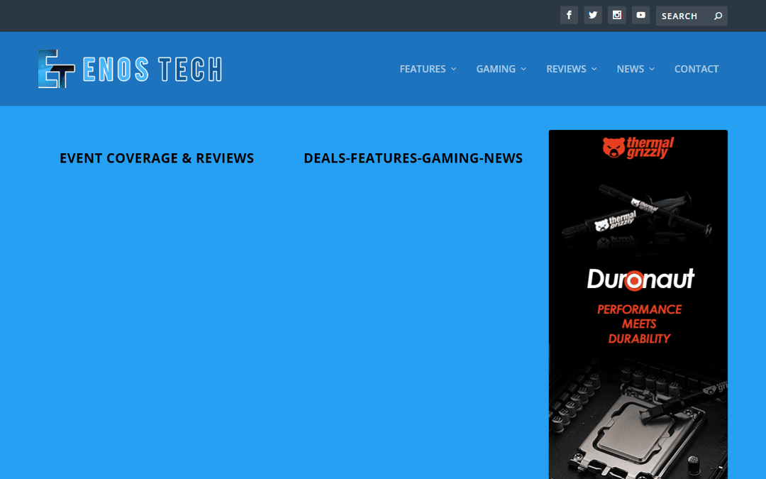 enostech.com publisher screenshot