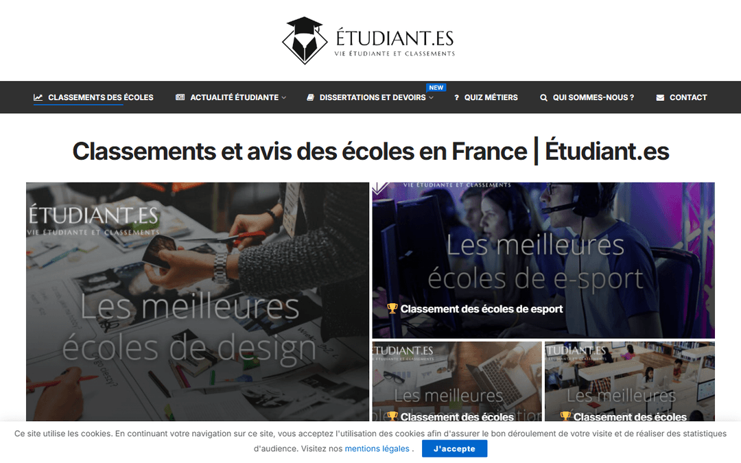 étudiant.es publisher screenshot