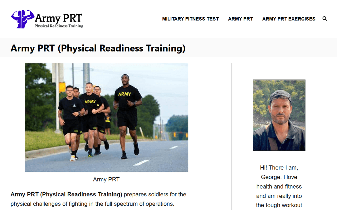 armyprt.com publisher screenshot