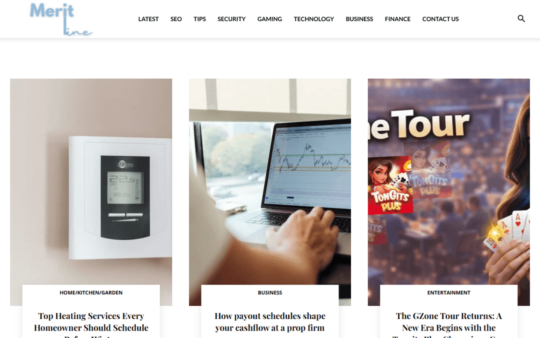 meritline.com publisher screenshot