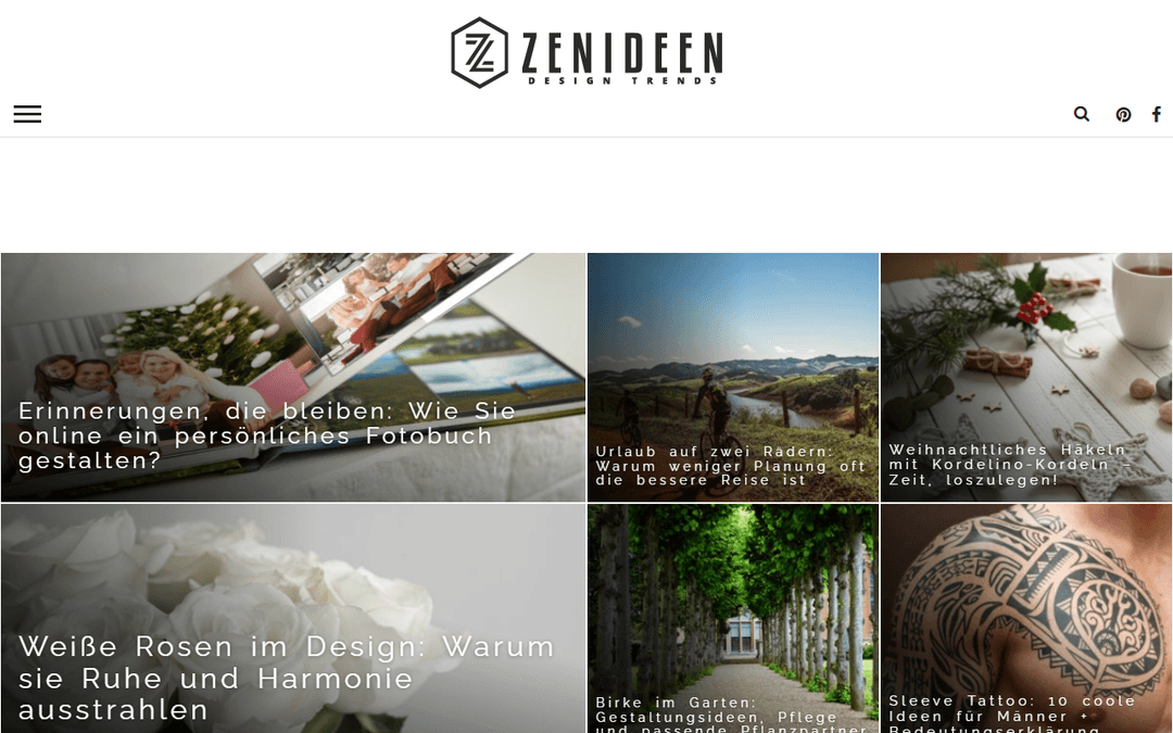 zenideen.com publisher screenshot