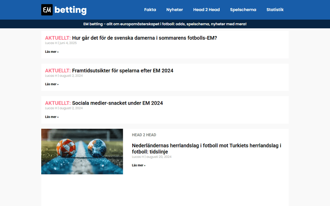 em-betting.se publisher screenshot