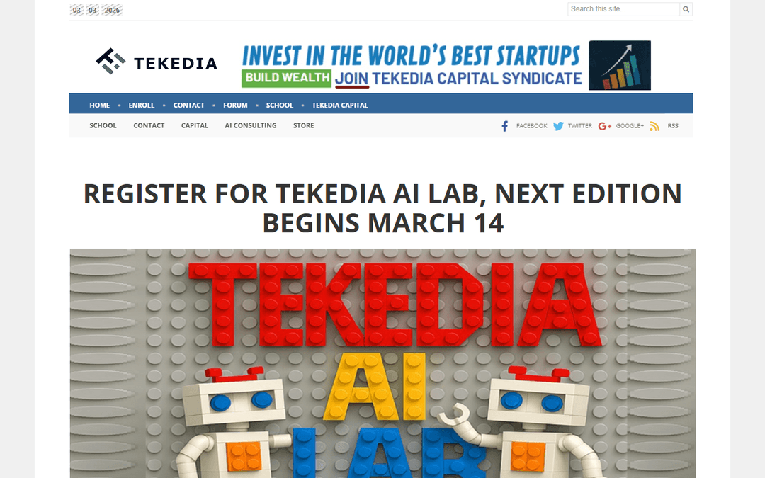 tekedia.com publisher screenshot