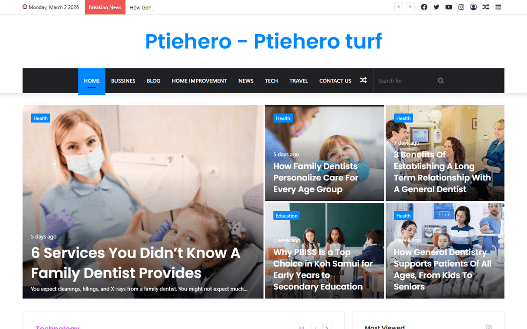 ptiehero.com publisher screenshot