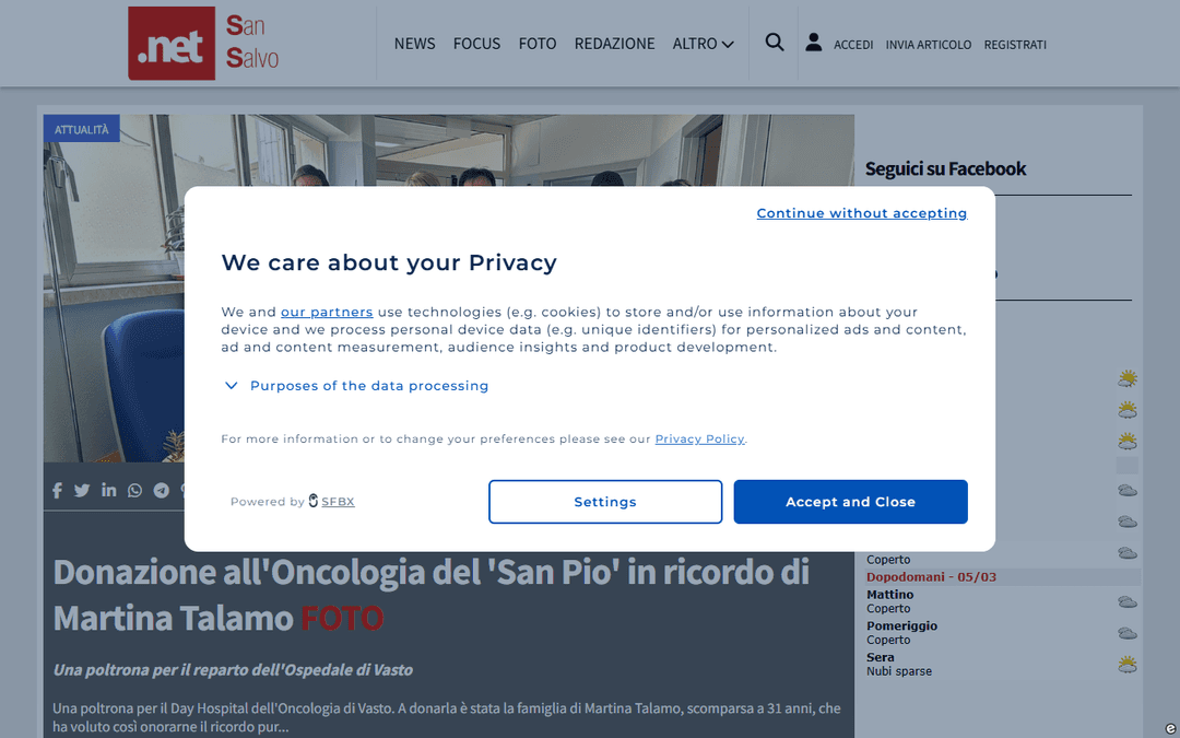 sansalvo.net publisher screenshot
