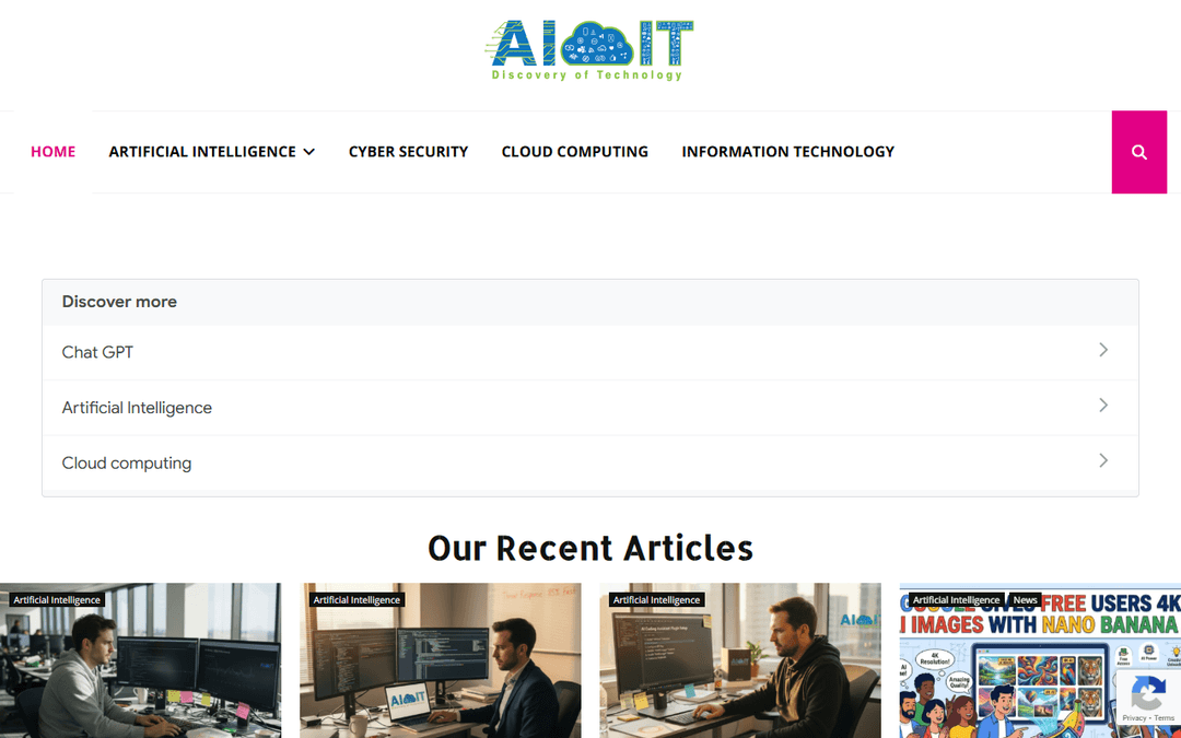 aicloudit.com publisher screenshot