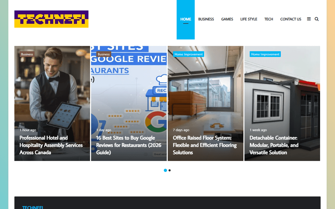 technefi.net publisher screenshot