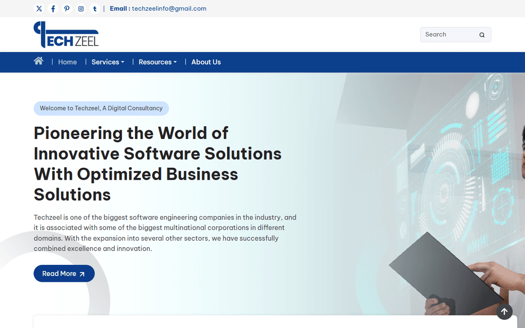 techzeel.net publisher screenshot
