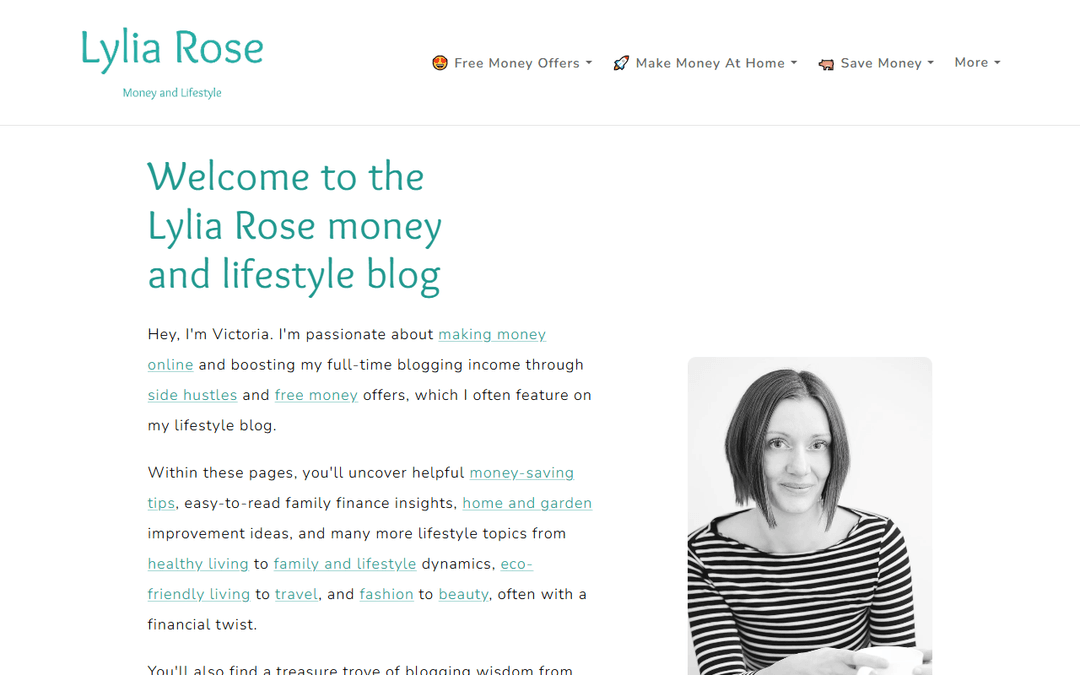 lyliarose.com publisher screenshot