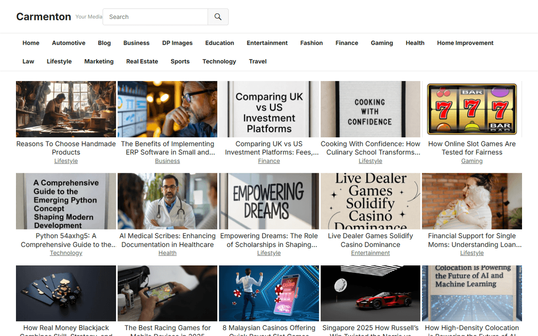carmenton.xyz publisher screenshot