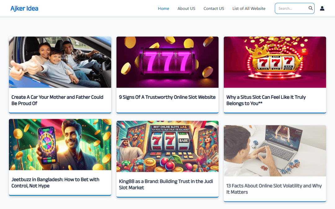 ajkeridea.com publisher screenshot