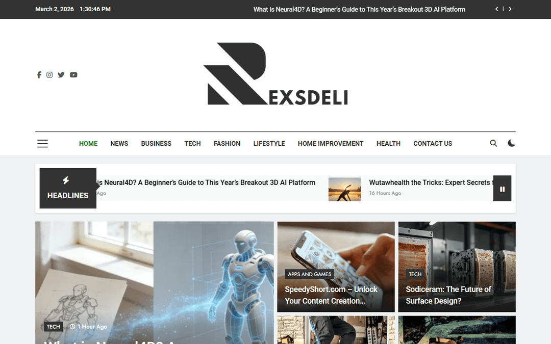 rexsdeli.com publisher screenshot