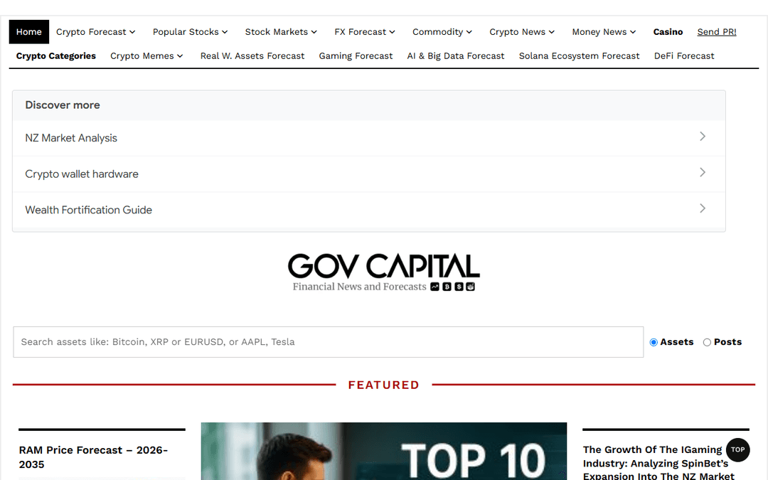 gov.capital publisher screenshot