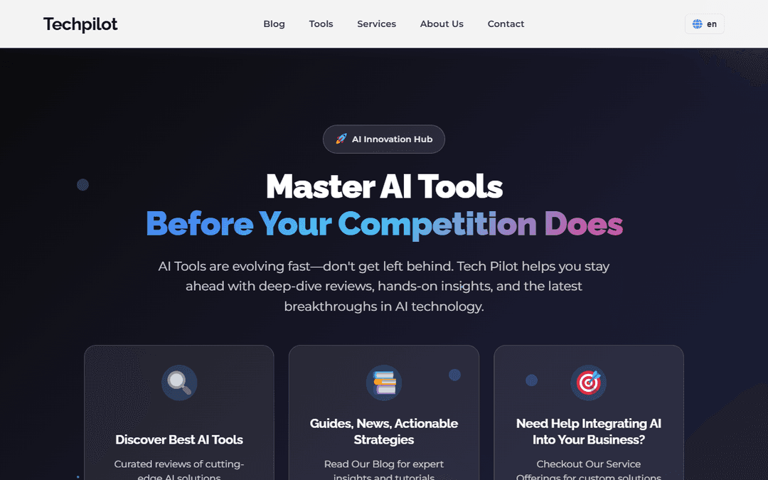 techpilot.ai publisher screenshot