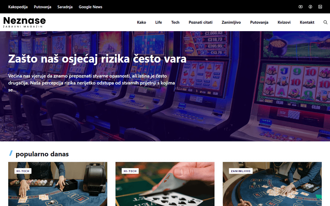 neznase.ba publisher screenshot
